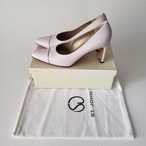 St. John Diana Size 9B Whisper Pink Heels With Box